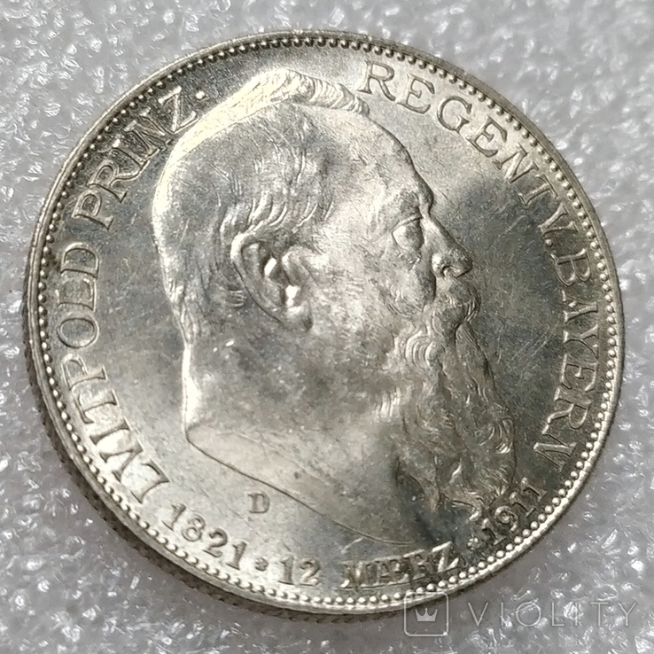 2 марки 1911,Луитпольд, фото №8