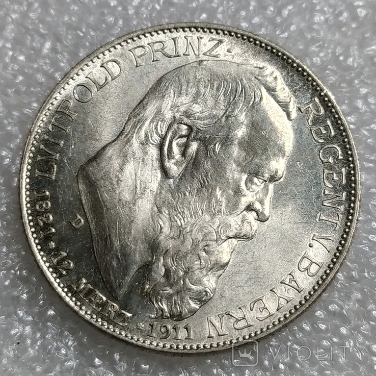 2 марки 1911,Луитпольд, фото №9