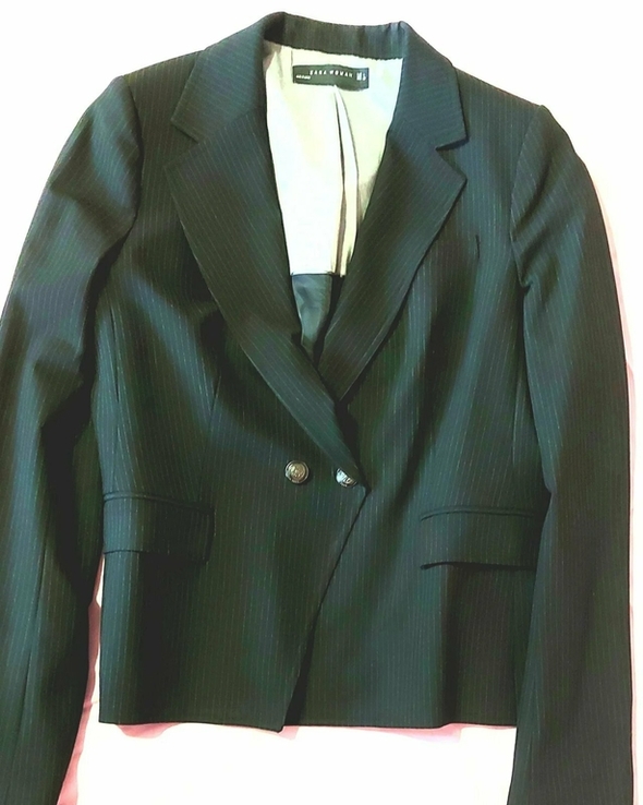 Пиджак укороченный от ТМ "Zara", numer zdjęcia 2
