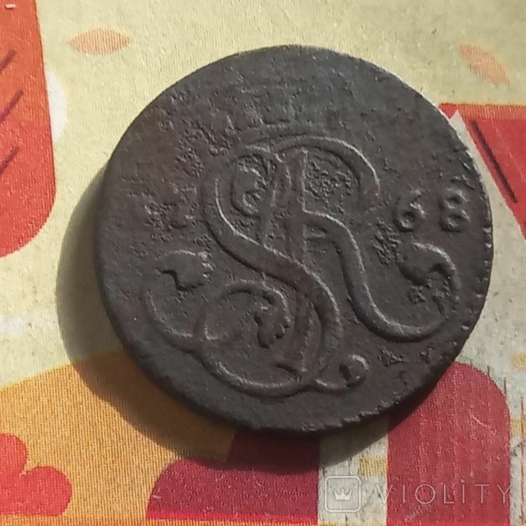 Монета 1768р, фото №3