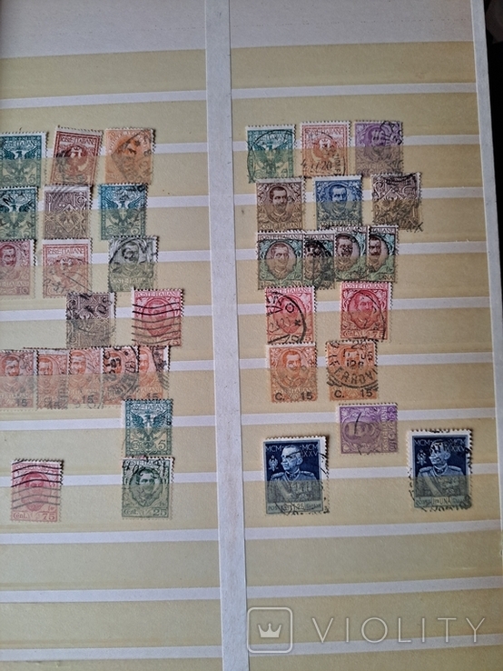 Большой лот ранних марок Италии, фото №2