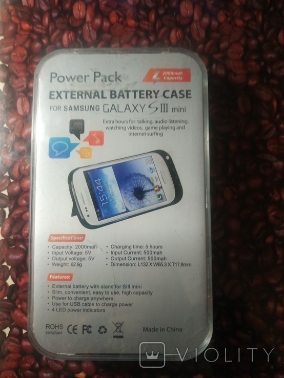 Чохол аккумулятор на Samsung S3 mini, фото №6