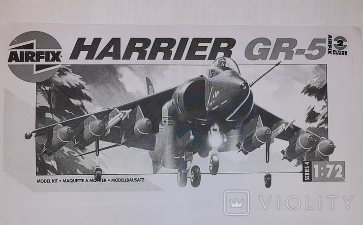 Збірна модель Harrier GR5 1/72 Airfix, фото №2