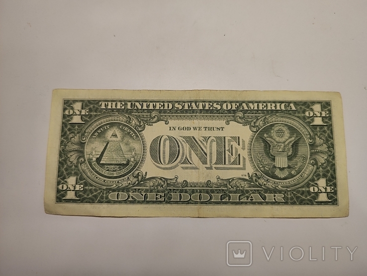 1 долар США 1995 B, фото №3