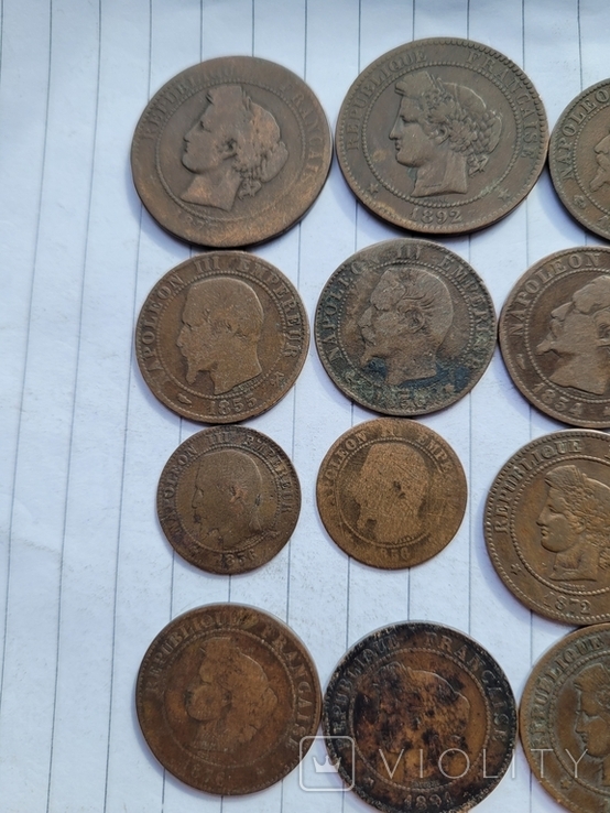 Монеты Франции до 1900 года., фото №6