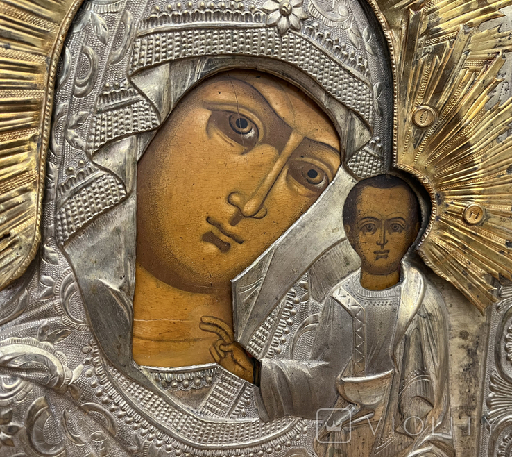 Казанская икона Богородицы в ларце, фото №10