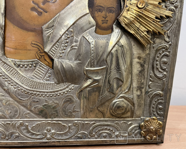 Казанская икона Богородицы в ларце, фото №11