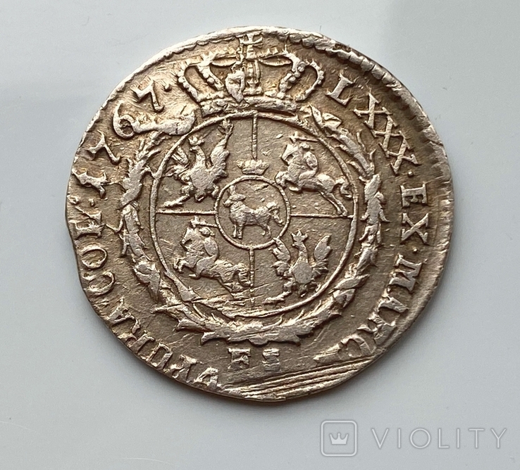4 гроша 1767 fs, фото №3
