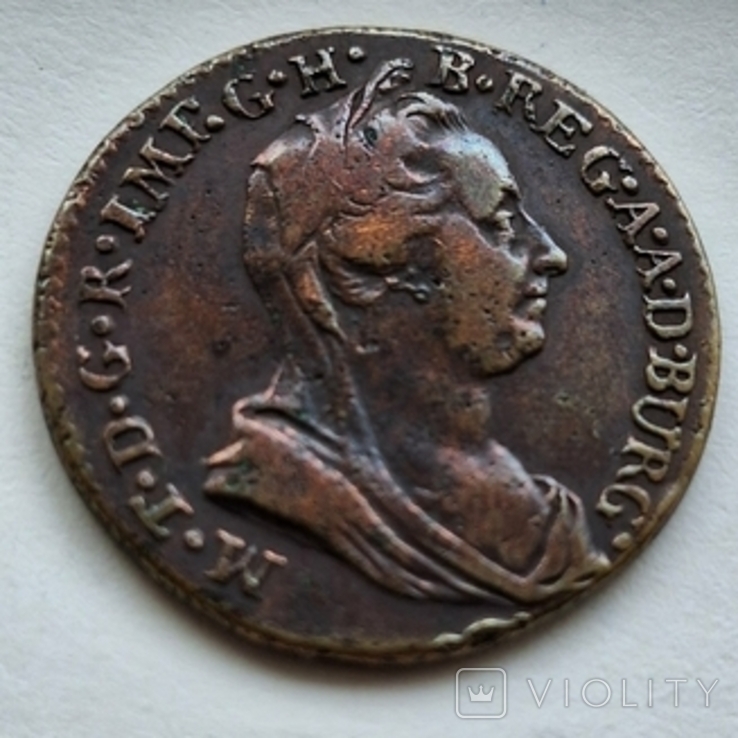 1 ліард 1778 Марія Терезія, фото №2
