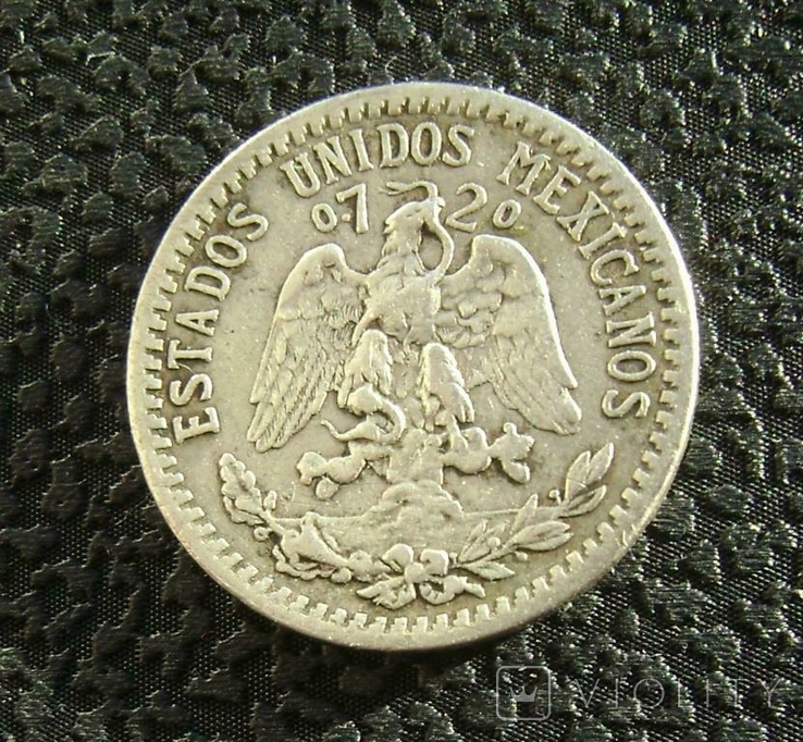 Мексика 20 сентаво 1934, фото №3