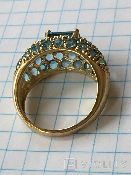 Набор кольцо и серёжки, фото №4