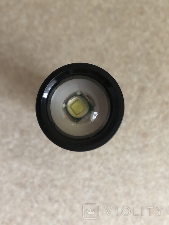Светодиодный аккумуляторный фонарик (2600 мАч, type-C, 4 режима), фото №6