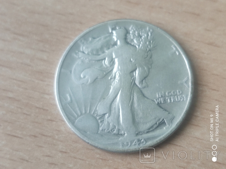 США 1/2 долара 1943, фото №3