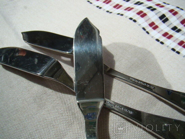 Ножи столовые для рыбы Villeroy Boch / Виллерой и Бох 3 шт, фото №8