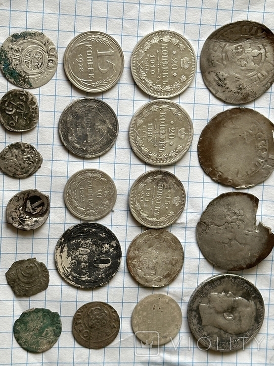 Срібні монети різних періодів, фото №3