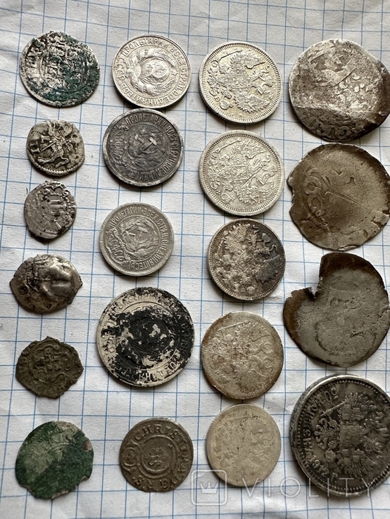 Срібні монети різних періодів, фото №4