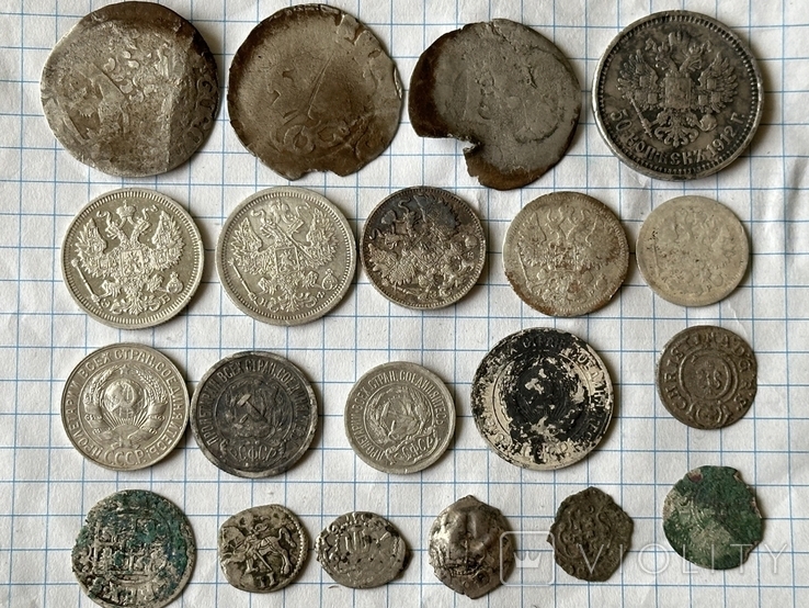 Срібні монети різних періодів, фото №9
