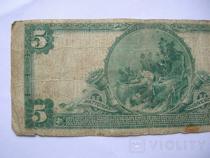 5 доллров 1905, фото №7