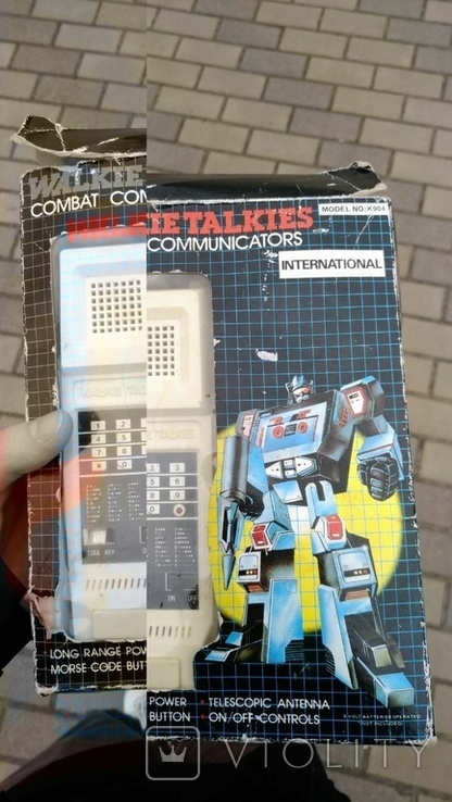 Рація vintage walkie talkies combat communicators internationals, фото №2