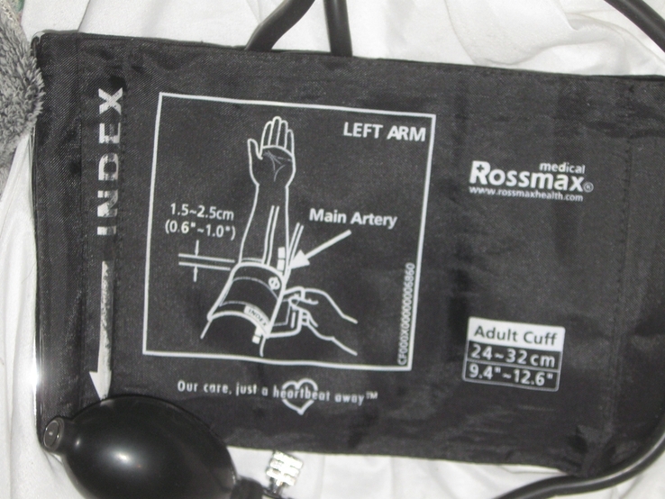 Швейцарський механічний тонометр ROSSMAX GB100 (Б в К), фото №7
