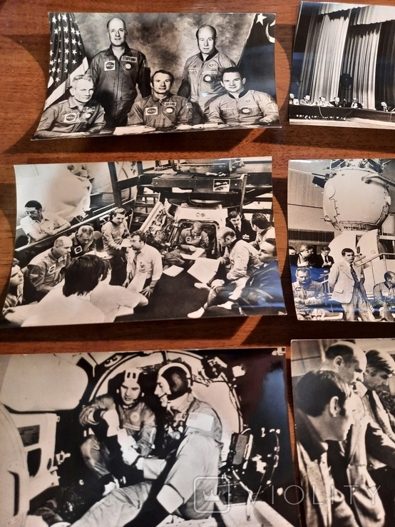 Союз Аполлон. полный комплект открыток, фото №5