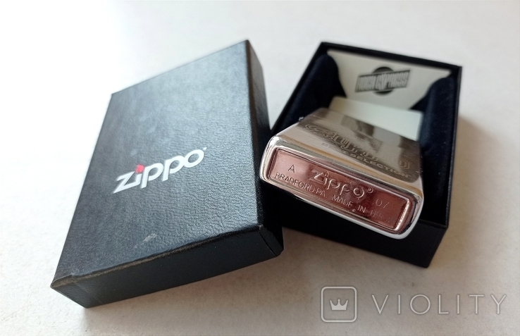 "Zippo" с коробкой, фото №3