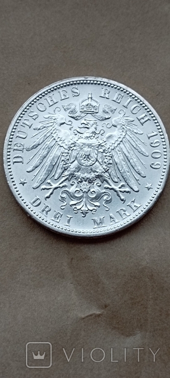 3 марки 1909 год, фото №4