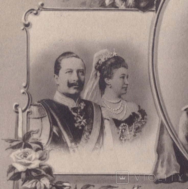 Німеччина. 1905. Кронпринц із дружиною та батьками, фото №4