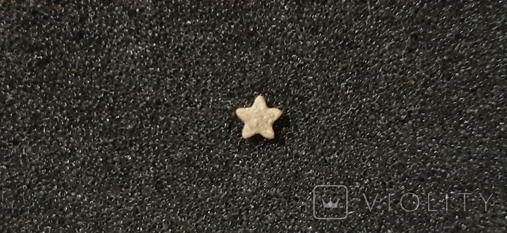 Звёздочка маленькая (фрагмент морской лилии) 1шт., фото №2