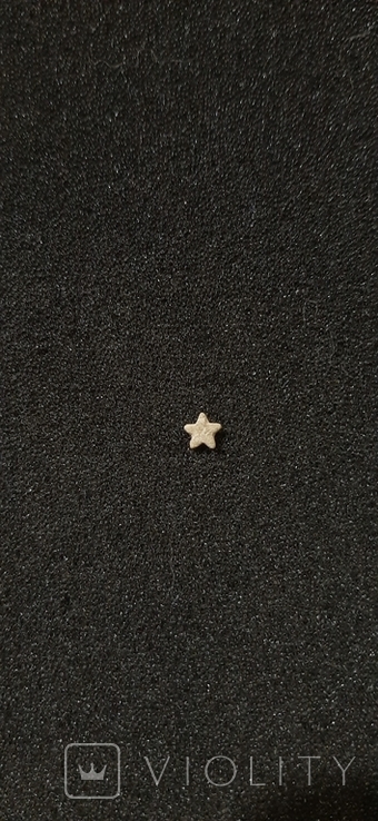 Звёздочка маленькая (фрагмент морской лилии) 1шт., фото №4