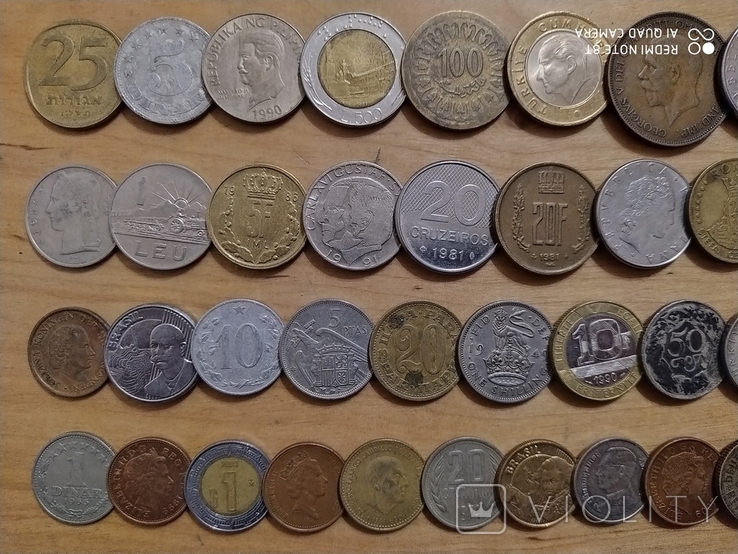 Монеты мира 100 штук без повторов №3, фото №3