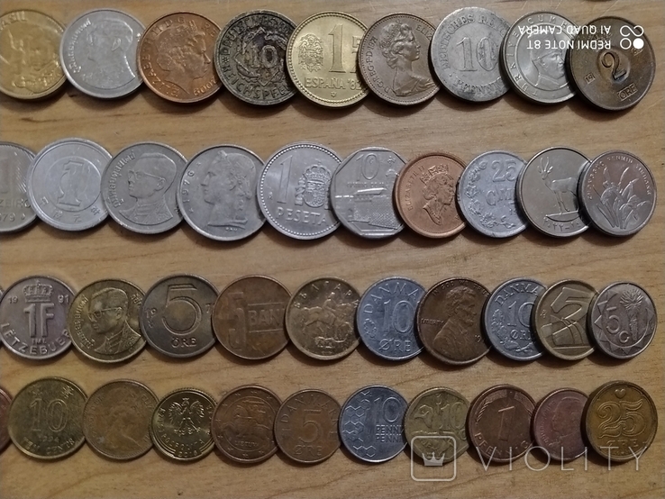 Монеты мира 100 штук без повторов №3, фото №6