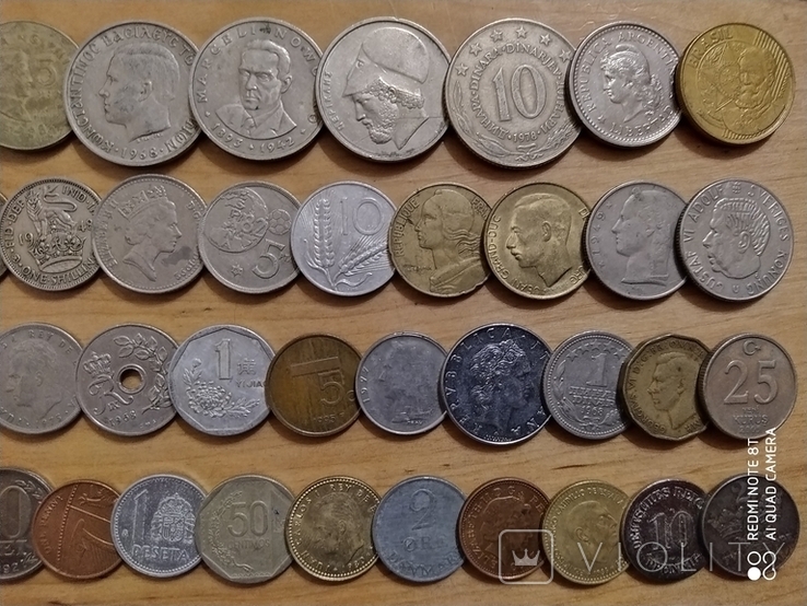 Монеты мира 100 штук без повторов №5, фото №4