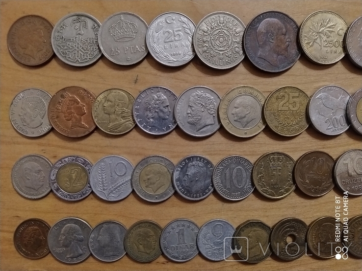 Монеты мира 100 штук без повторов №6, фото №3