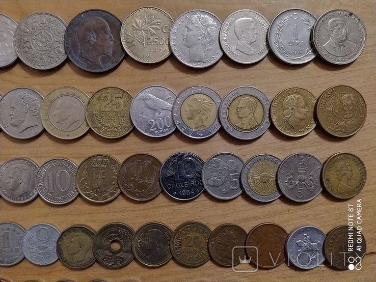 Монеты мира 100 штук без повторов №6, фото №4