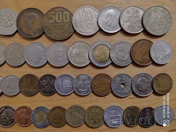 Монеты мира 100 штук без повторов №7, фото №4
