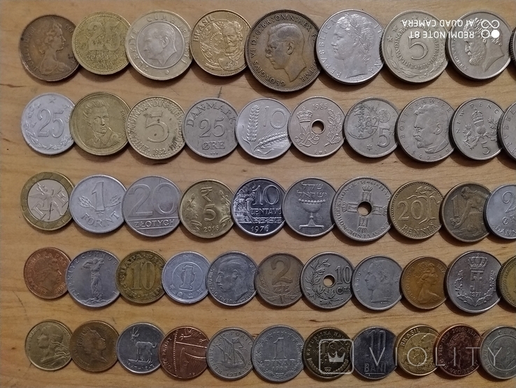 Монеты мира 100 штук без повторов №10, фото №3
