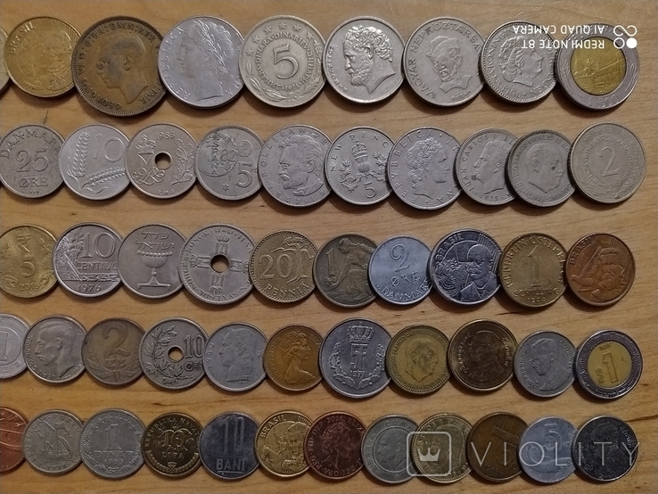 Монеты мира 100 штук без повторов №10, фото №4