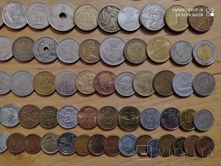 Монеты мира 100 штук без повторов №10, фото №6
