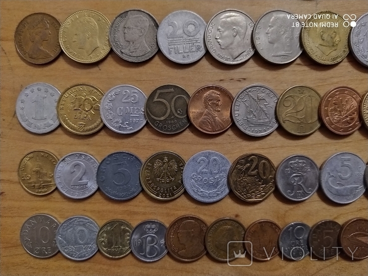 Монеты мира 100 штук без повторов №11, фото №5