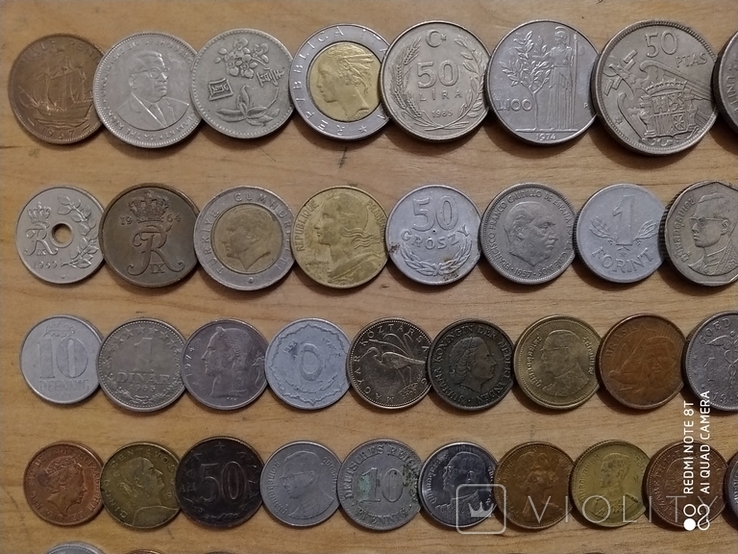 Монеты мира 100 штук без повторов №13, фото №3