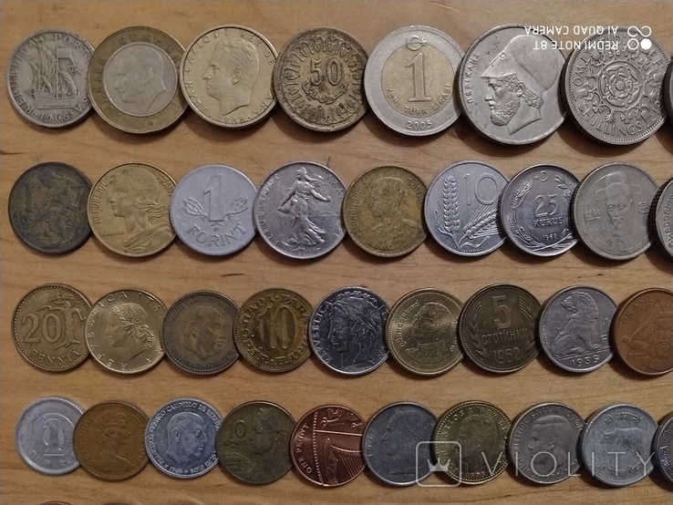 Монеты мира 100 штук без повторов №15, фото №3