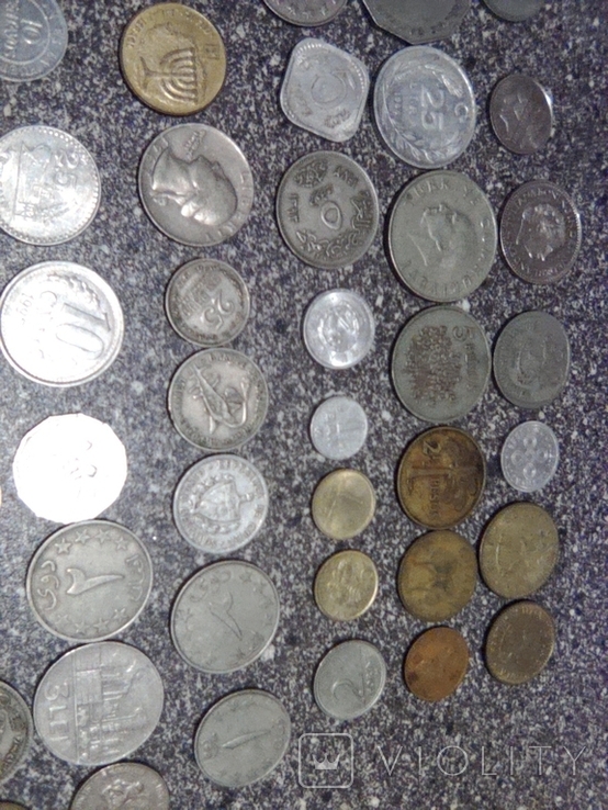 Монеты мира (разные100шт), фото №13