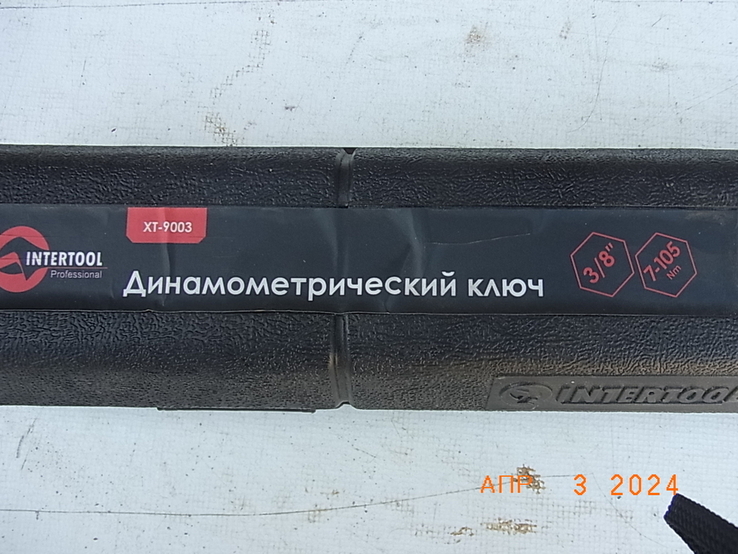 Динамометричний Ключ INTERTOOL XT 9003 3/8 7- 105, numer zdjęcia 4