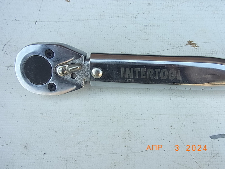 Динамометричний Ключ INTERTOOL XT 9003 3/8 7- 105, photo number 6