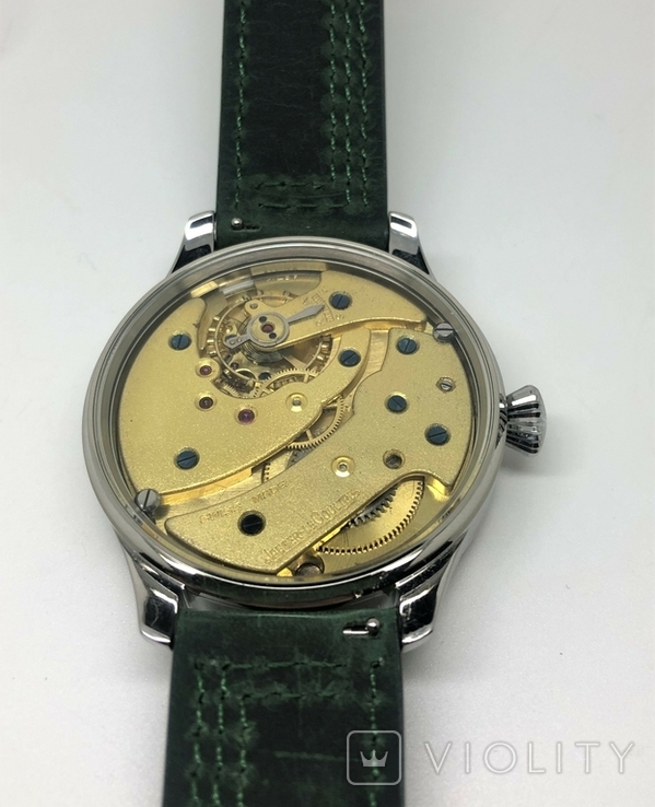 Ексклюзивний годинник Jaeger leCoutre зі срібним циферблатом, фото №7