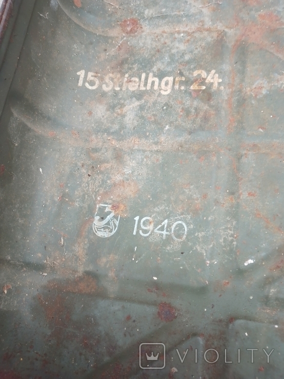 Ящик з німецьких гранат м 24 в емалях, фото №6