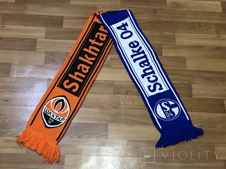 Шарф Shakhtar - Schalke 04. ЛЧ 2016г. ARENA LVIV., фото №4