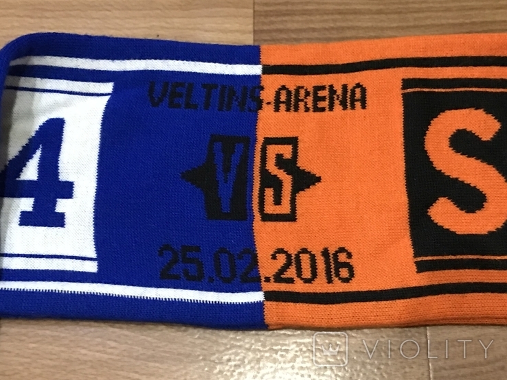 Шарф Shakhtar - Schalke 04. ЛЧ 2016г. ARENA LVIV., фото №5