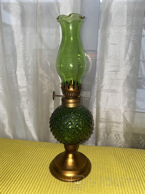Старая керасиновая лампа(made in Hong Kong), фото №2